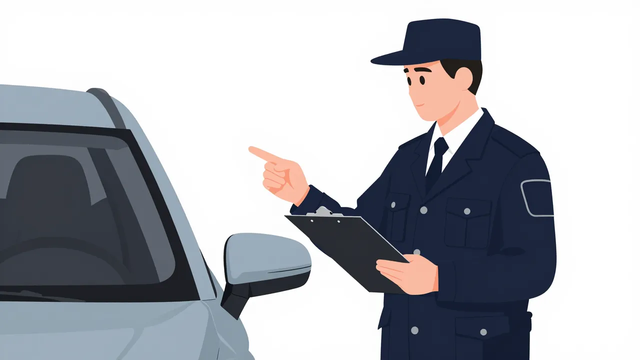 차 문 상태 점검 검사